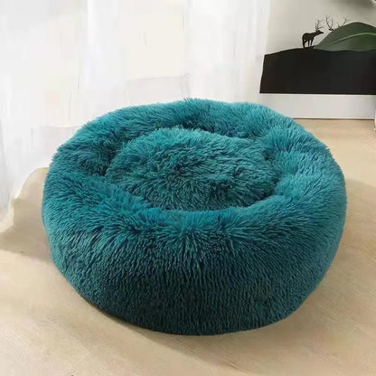 Small Dog & Cat Bed – Cozy Plush Nest & Kennel Mat